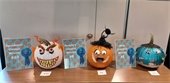 Decorated pumpkins