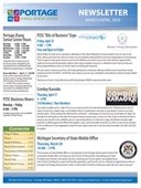 March April Newsletter Cover