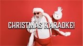 santa singing karaoke