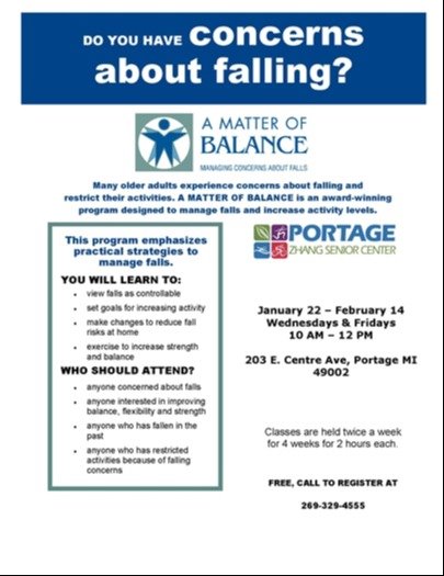 Matter of balance flyer