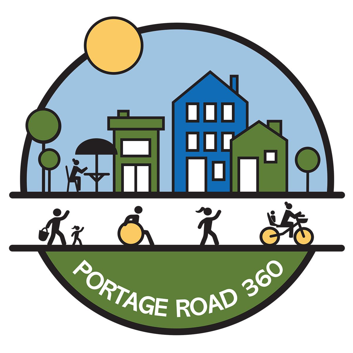 Portage Road 360 Logo