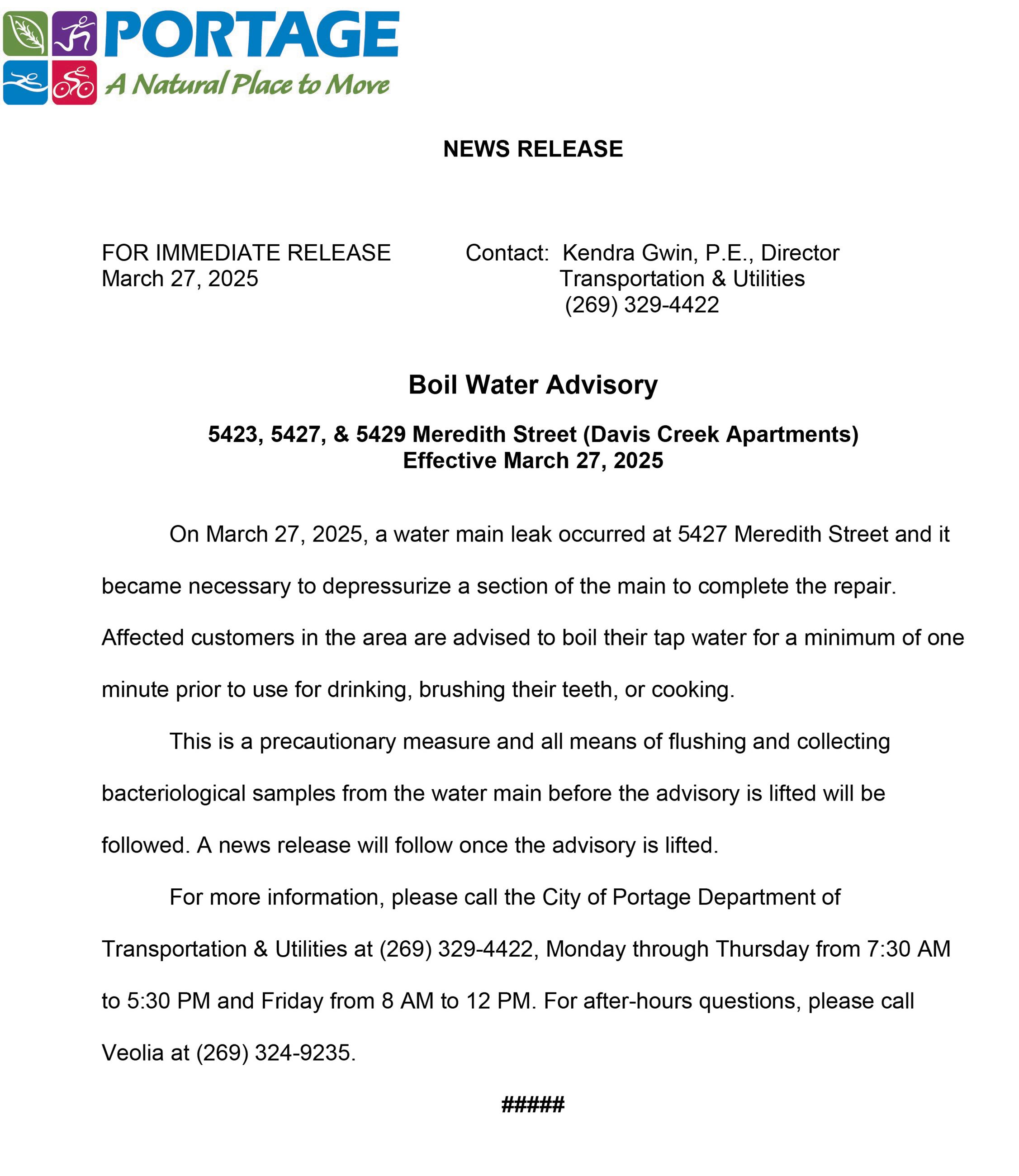 2025 03-27 BWA for 5423, 5427, 5429 Meredith Street